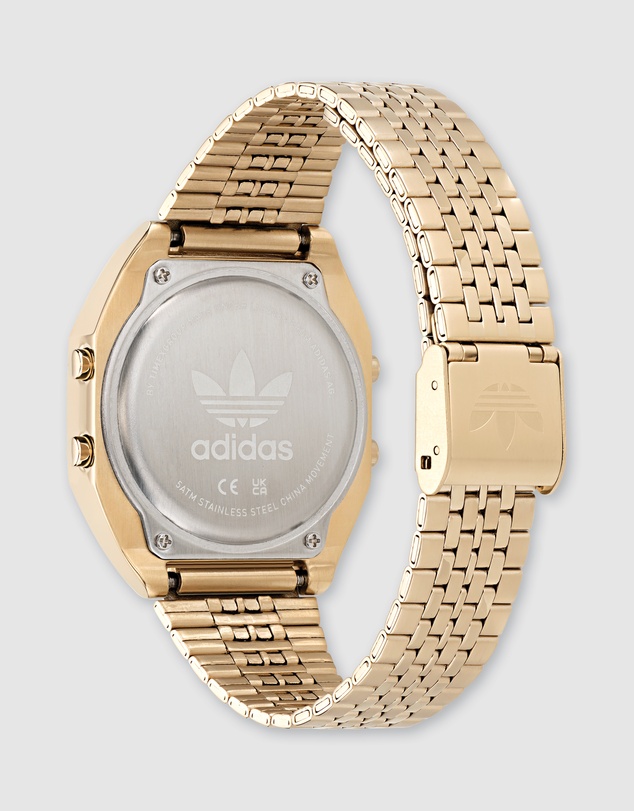adidas Originals - Digital Two Gold Watch