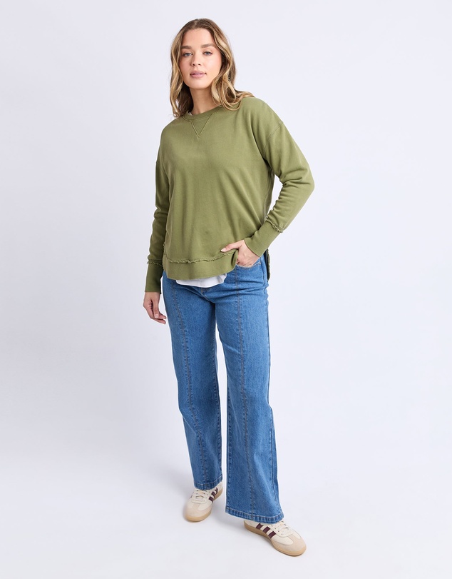 Foxwood - Delilah Crew Fern Green