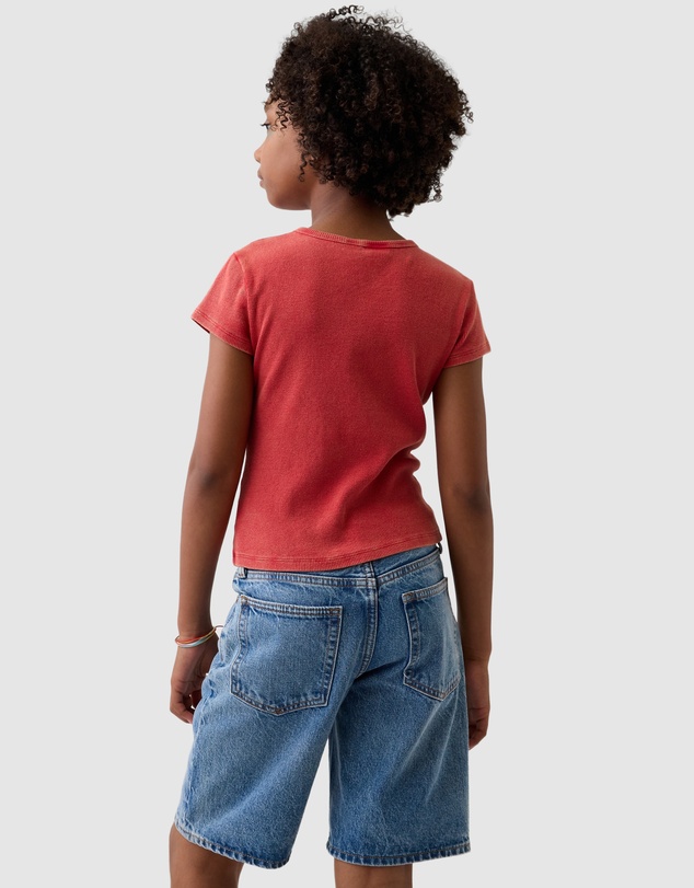GAP - SS Perfect Rib Tee - Teens