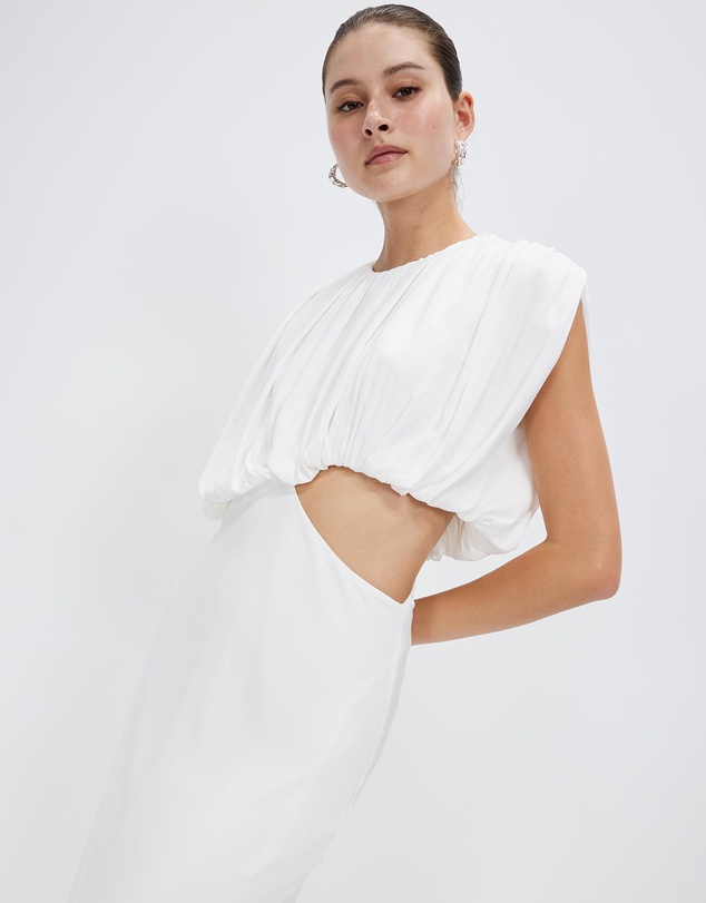 Third Form - Overflow Drape Midi Dress
