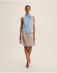 Review - Maeve Twist Neck Blouse