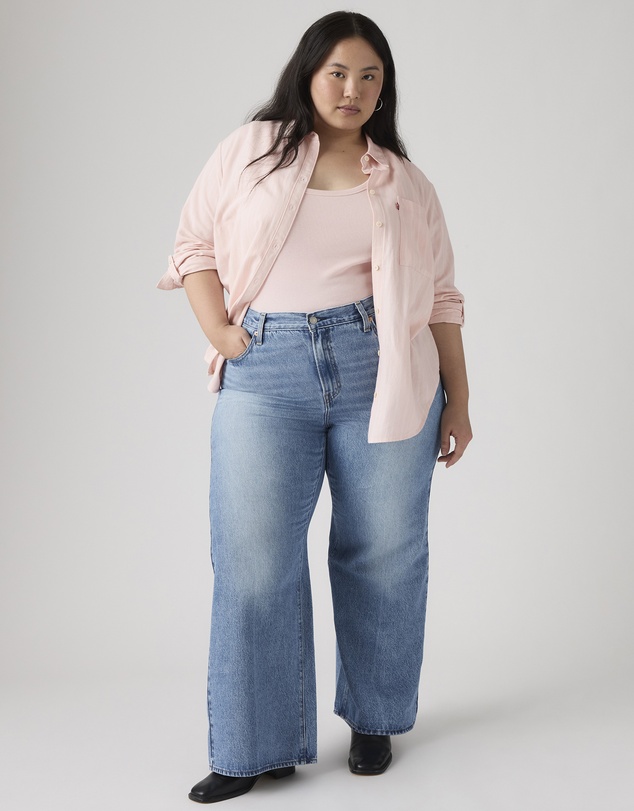 Levi's Curve - Plus Ribcage Wide Leg Jeans
