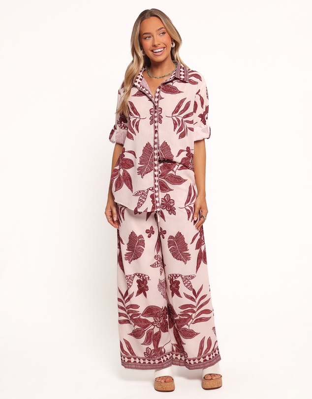 Petal & Pup - Karva Pant - Leaf Print