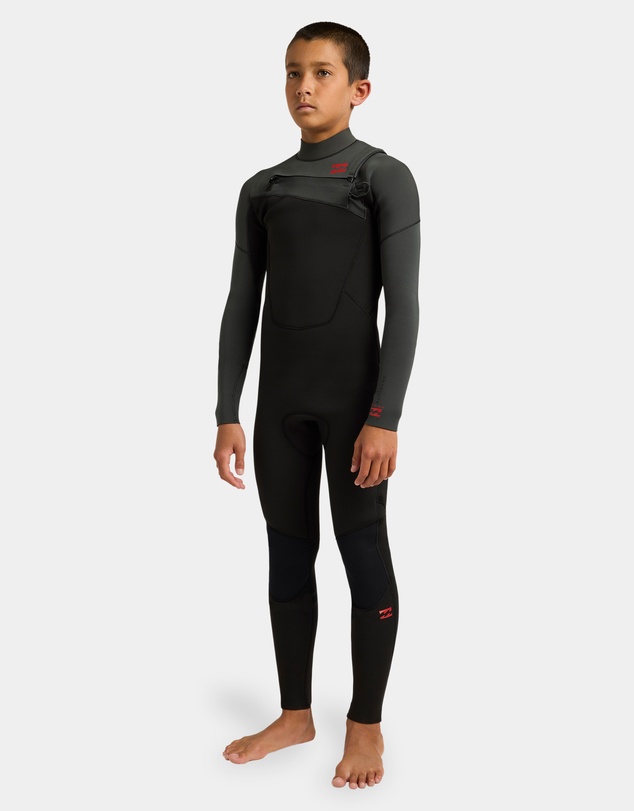 Billabong - Boys 8 to 16 3/2mm Absolute Core Chest Zip Wetsuit