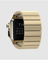 TIMEX - Timex x MM6 T80 Gold-tone Ring Watch