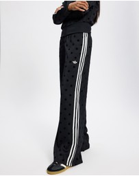 adidas Originals - Satin Polka Dots Wide Leg Pants
