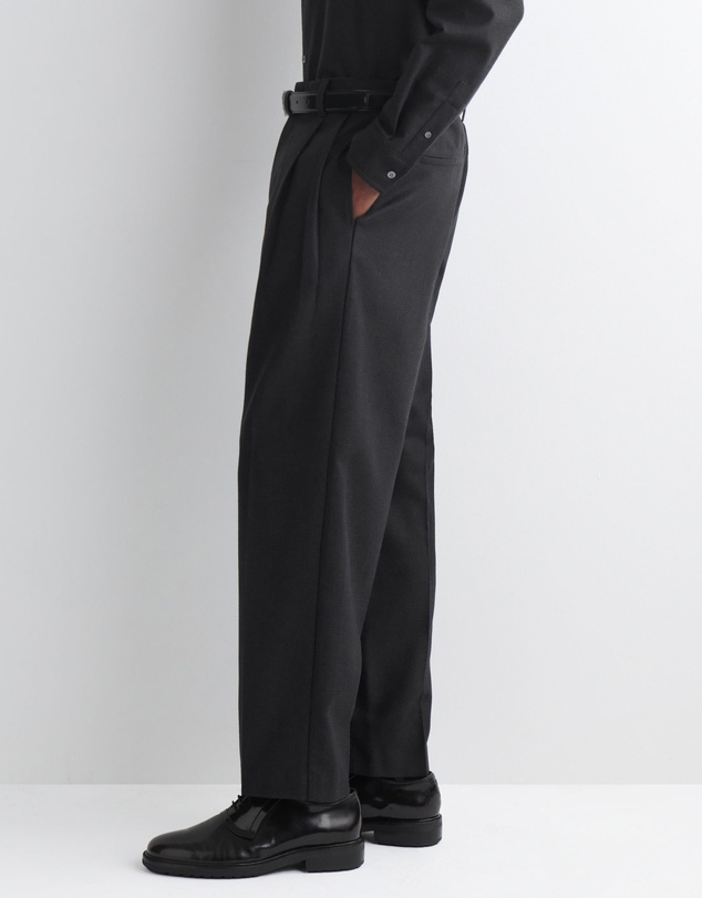 COS - Pleated Wool Relaxed-Fit Straight-Leg Trousers