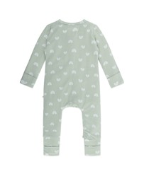 Kynd Baby - Day or Night Onesie in Sage Rainbow