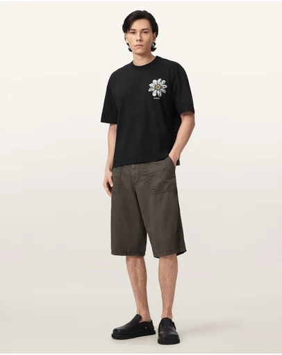 AllSaints - Petals SS Crew T-Shirt