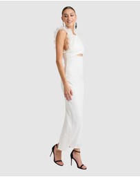 Romance by Honey and Beau - Trevia Frill Midi Dress
