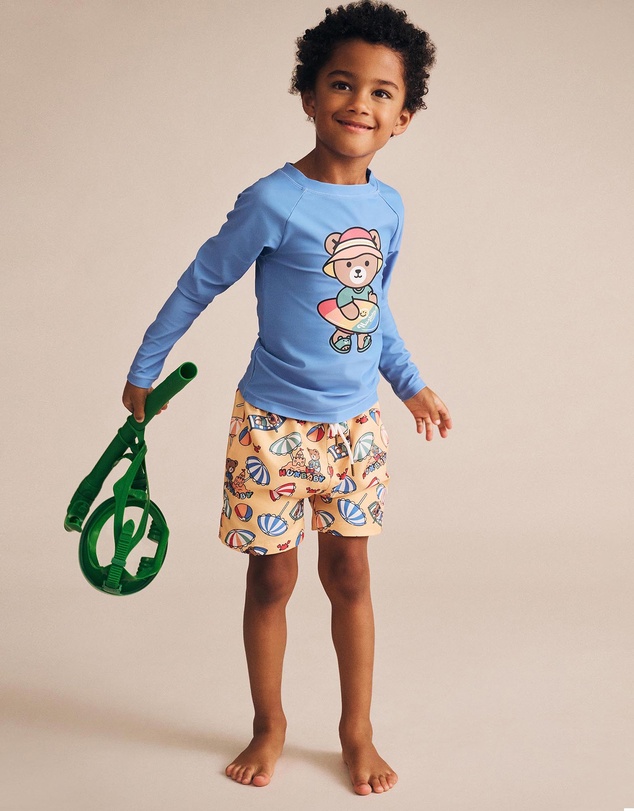Huxbaby - Beach Bear Swim Shorts - Kids