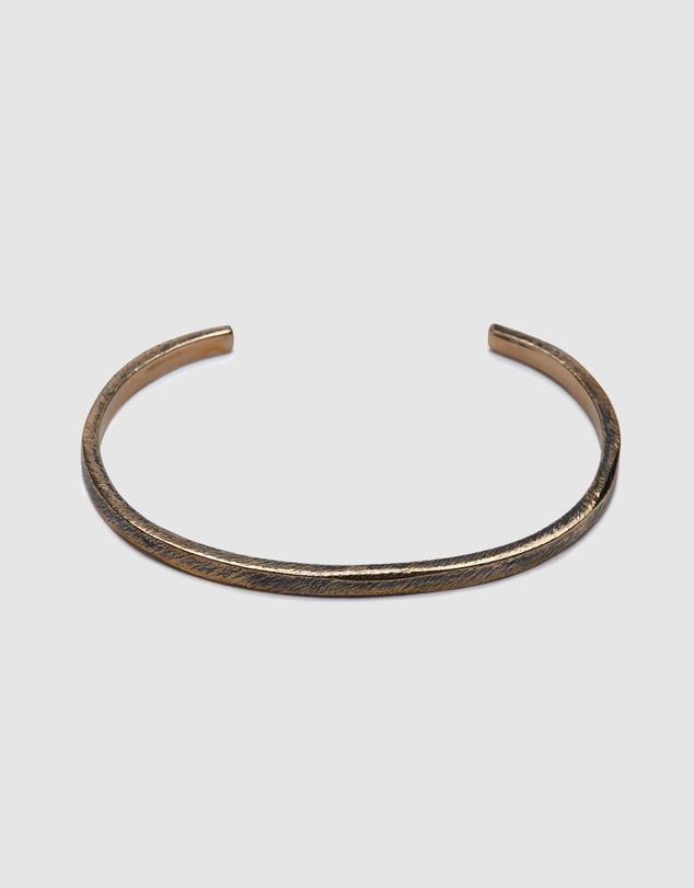 Buck Palmer - Oxidized Indo Maverick Cuff (Small) Bronze
