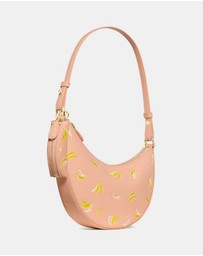 Kate Spade - Duo Banana Printed Leather Mini Shoulder Bag