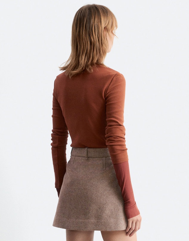 & Other Stories - Ribbed LS Top