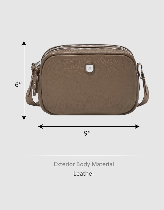 Fossil - Danni Gray Crossbody Bag