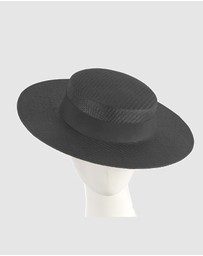 Max Alexander - Black Boater Hat