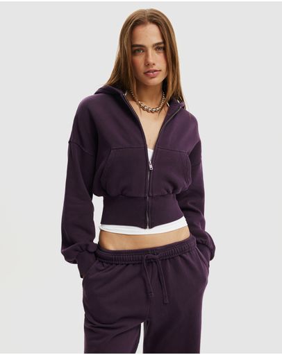 Washed Dark Mulberry