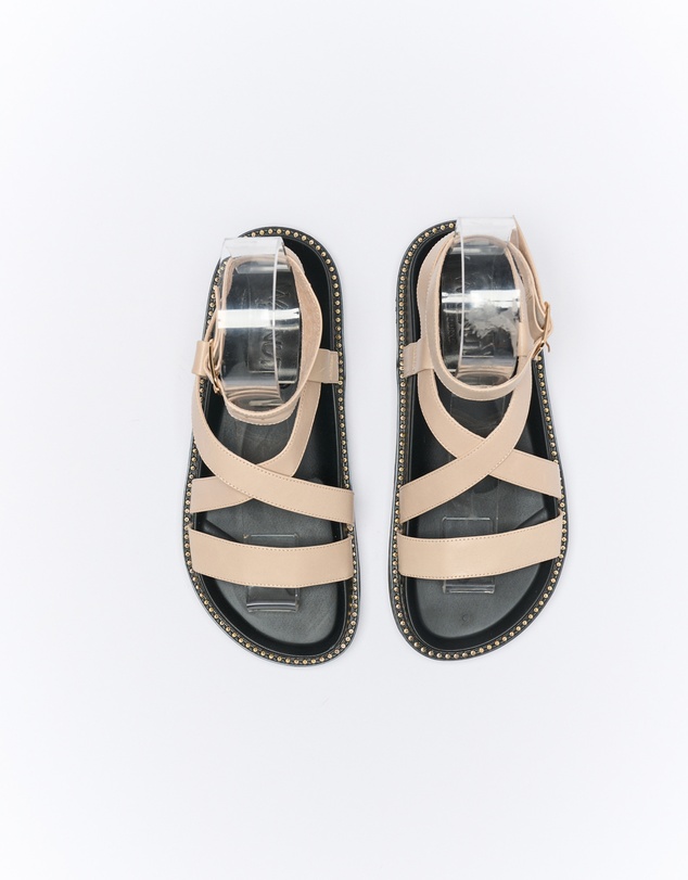 Walnut Melbourne - Presly Leather Sandal