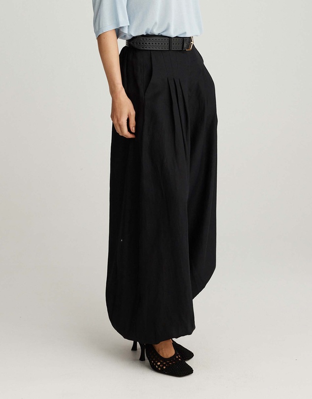 Mattir - Lulu Linen Pant Black