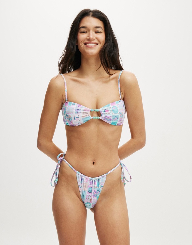Cotton On Body - Cut Out Bandeau Bikini Top