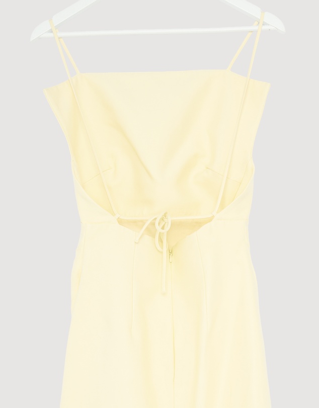 Revibe - Repaired Shona Joy Otis Draped High Neck Midi Dress - AU 8