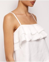 AERE - Ruby Linen Top
