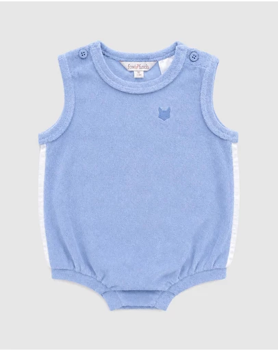Fox & Finch - Organic Terry Stripe Bodysuit - Babies