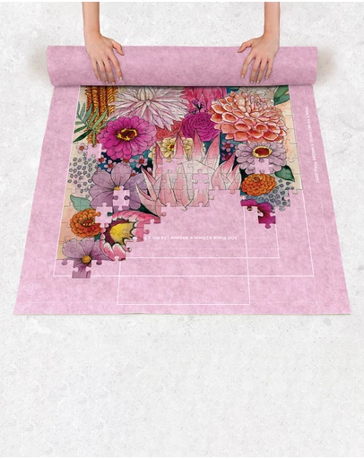 Journey Of Something - Jigsaw Puzzle Felt Roll