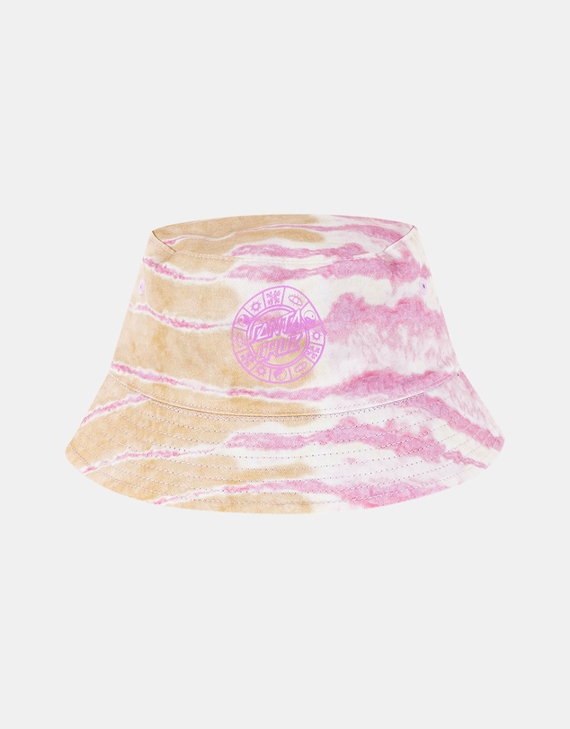 Santa Cruz - Strange Check Dot Reversible Bucket Hat - Kids-Teens