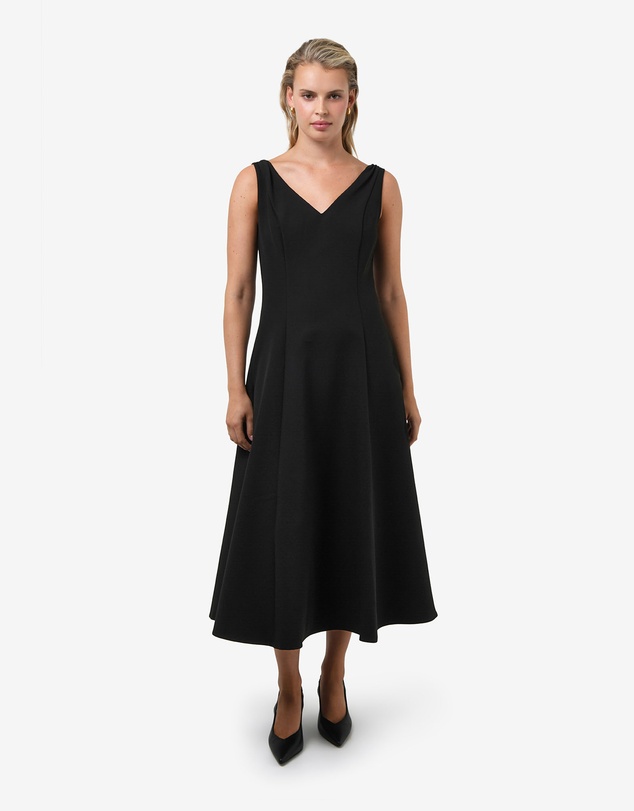 Forcast - Yana V-Neck Panel Dress