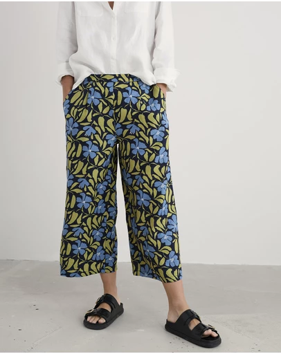 Seasalt - Seasalt Cornwall Navy Peaceful Haven Culottes