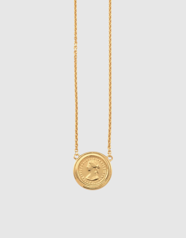Von Treskow - Fixed Micro Coin Necklace