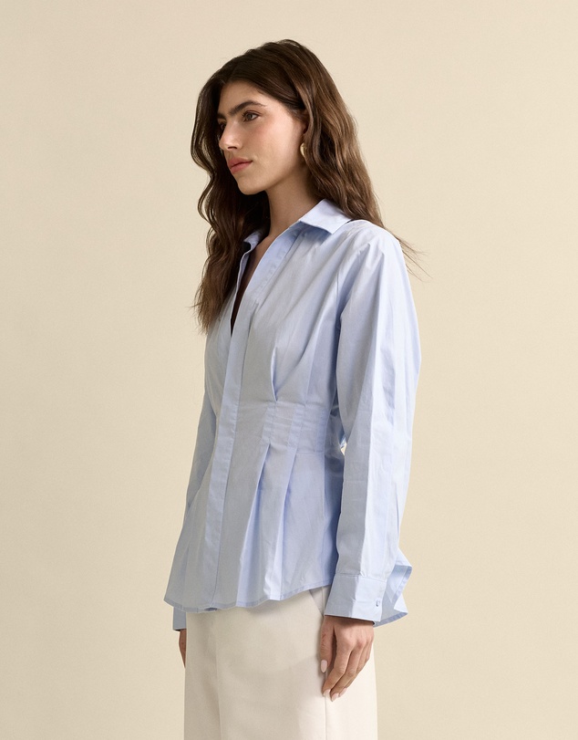 MVN - Fitted Waist Cotton Shirt