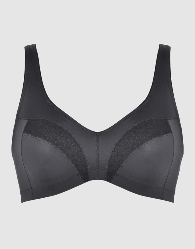 Naturana - Soft & Comfy Wide Strap Wirefree Bra