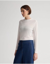 Oxford - Camilla Mesh Top