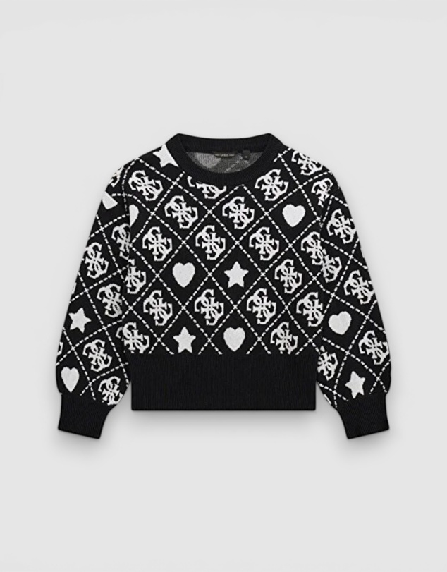 GUESS - Monogram Intarsia Sweater