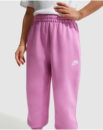 Nike - Sportswear Club Fleece Oversized Loose Pants - Teens