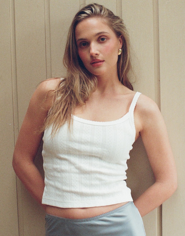 Rolla's - Pointelle Cami - White