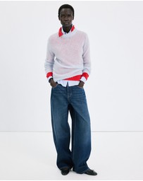 M.N.G - Mid-Rise Balloon Jeans