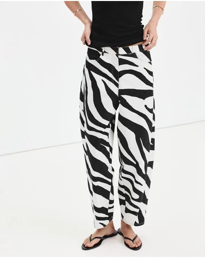 M.N.G - High-Waisted Balloon Trousers