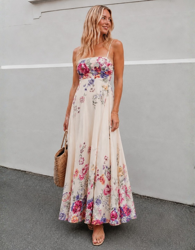 Esther & Co - Alouette Dress - Pearl Bouquet