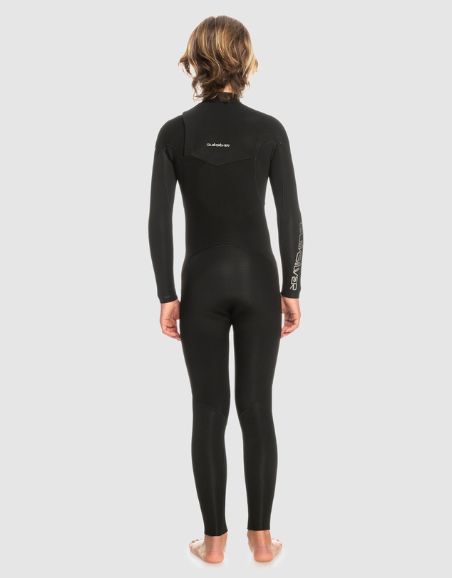 Quiksilver - Boys 8 to 16 3/2mm Everyday Sessions Chest Zip Wetsuit