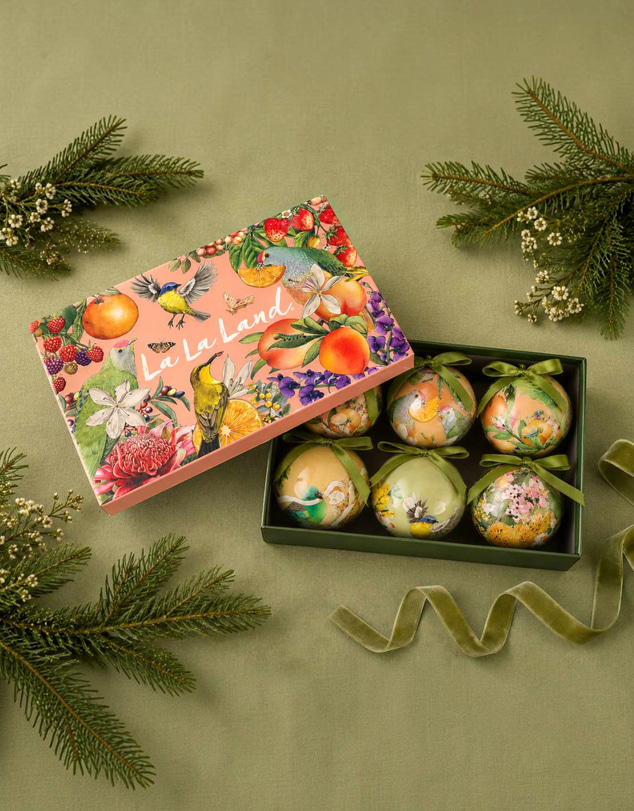 La La Land - Bountiful Harvest Christmas Bauble Set