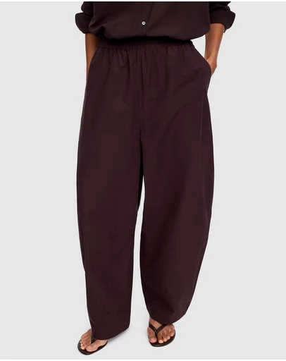 ARKET - Barrel-Leg Cotton Trousers