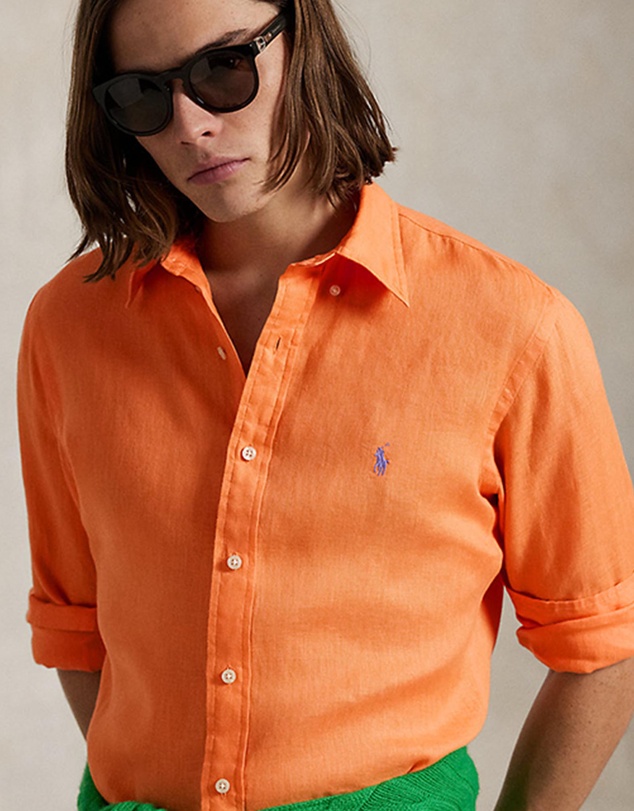 Polo Ralph Lauren - Custom Fit Linen Shirt