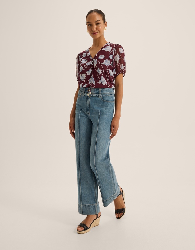Review - Daphne Floral Blouse