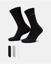 Nike - 3-Pack Everyday Elevated Crew Socks