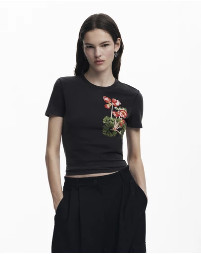 Desigual - Floral T-shirt M. Christian Lacroix