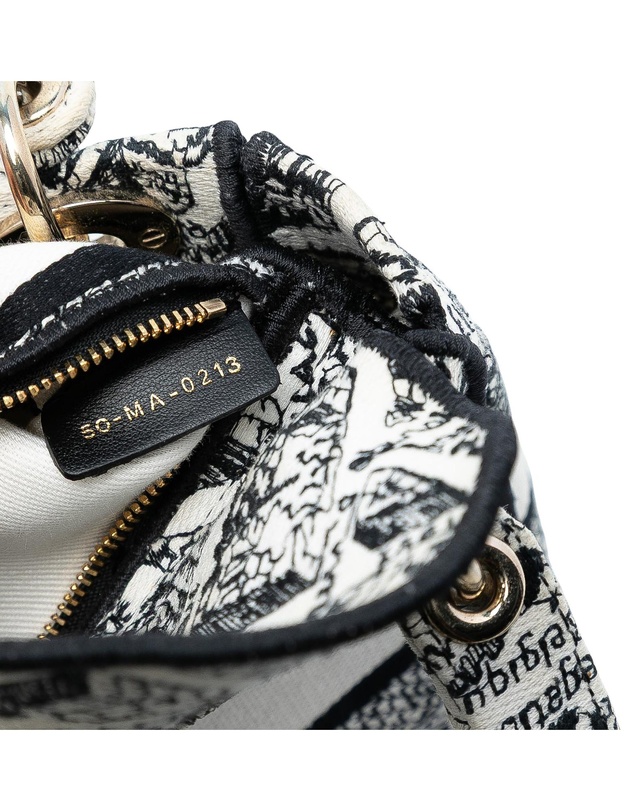 Pre-Loved by Azura Reborn - Pre-Loved Mini Embroidered Canvas Plan de Paris Lady D Lite