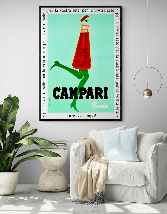 Inka Arthouse - Campari Vintage Art Print